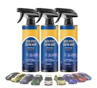 Quick Effect Coating Agent for Car - 2025 New Formula Advanced Quick-Acting Waterless Wash & Scratch Wax Polish Spray, for on All Vehicles Instant Shine, High Protection (3pcs)