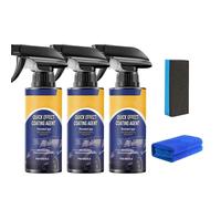 Quick Effect Coating Agent for Car, Advanced Car Quick-acting Coating Agent Spray, Multi-functional 3 in 1 Renewal Spray, Crystal Plating Agent For Car (120ml, 3pcs)