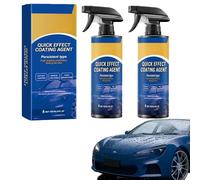 Quick Effect Coating Agent for Car, Car Coating Spray - Instant Mirror-Like Shine, Paint Protection, Water-Resistant Dust-Resistant Scratch-Resistant, Fast Coating Protection (2 pcs)