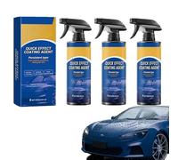 Quick Effect Coating Agent for Car, Car Coating Spray - Instant Mirror-Like Shine, Paint Protection, Water-Resistant Dust-Resistant Scratch-Resistant, Fast Coating Protection (3 pcs)