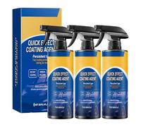 Quick Effect Coating Agent for Cars,3Pcs Advanced Car Quick-Acting Coating Agent Spray,3 in 1 High Protection Quick Car Coating Spray Multi-Functional Coating Renewal Agent for Motorcycles,Cars
