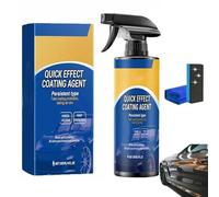 Quick Effect Coating Agent Spray, 2pcs Advanced Quik Effect Coding Agent for Car, Multi-Functional Coating Renewal Agent Spray, 4 Oz/120 Ml, Perfect Shine and Protection for Trucks, Motorcycles (1pc)