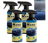 Quick Effect Coating Agent Spray for Cars, 3 in 1 High Protection Ceramic Spray Wax, Advanced Car Quick-Acting Nano Coating agent, Scratch Wax Polish & Waterless Wash Hydrophobic Layer (4pcs)