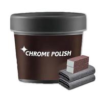 Quick Effective Metal Restoration Paste, Metal Polish Paste Restorer and Protectant, Scratch Remover Kit, Multi-Purpose Polish for Chrome, Aluminum, Stainless Steel(1set)