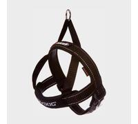 Quick Fit Dog Harness (Large) - Black, Black L - RED