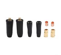 Quick Fitting Welding Connector DKJ35-50 2 Pair Set 315 for TIG Machine Cables 35mm2 to 50mm2 Cross Section