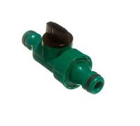 Quick FIX Double Male Hose + Shut Off Valve Fitting FITS HOZELOCK
