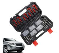 Quick Fix Thread Repair Tool - M5 M6 M8 M10 Coil Drill Bit Insert Installation Kit, Manual Metric Hardware | Heavy Duty Metal Recoil Re-Threader For Automotive Garage Maintenance