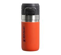 Stanley Quick Flip Stainless Steel Water Bottle 0.47L - Keeps Cold For 7 Hours - Leakproof - BPA-Free Thermal Flask - Dishwasher Safe - Cup Holder Compatible - Tigerlily Plum
