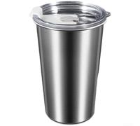 Quick Freeze 400ml Stainless Steel Cup with Ice Core Leak Proof Design for Travel and Everyday Use (Single Serving)