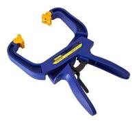 Quick-Grip Irwin 59400 Handy Adjustable Clamp with Quick Release Lever,Grey,100mm