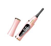 Quick Heating Compact Eyelashes Curler with Safe Thermoregulation for Permanent Spirals Travel Friendly Plan Travel Eyelash Curler Heated Thermo Safe Abs Quick Heat Technology Compact Portable Design
