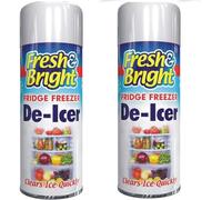 Quick Ice Remover Spray 200ml for Fridges and Freezers - Fast-Acting Anti-Bacterial De-Icer, Rapid Ice Melt for Easy Defrosting and Cleaning, Reduces Buildup Efficiently (PACK OF 2)