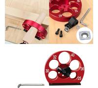 Quick Install Aluminum Alloy Dowel Maker Jig Cutter Attachment for Woodworking and DIYer Projects Maker Jig