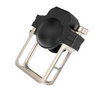 Quick Install Aluminum Cage for Camera Enhanced Heat Dissipation Easy Operate 2Cold Shoe Interfaces Lens Cover Quick Release Metal Cage