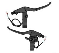 Quick Install Brake Lever Left or Right for Kukirin A1(Left + Right) | Right side brake control, high hardness metal, non-slip rubber grip, for durable e-scooter part