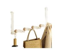 Quick Install Door Mounted Hook Hanger for Maximizing Closet Entryway Storage Small Space Home Storage Hook