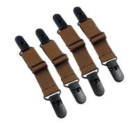 Quick Install Flexible Clip Fasteners Band with Elastic Cord for Adjustable Footwear Security on All Size 4 Pack Resistant Shoe Clip