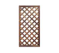 Quick Install Freestanding Wooden Garden Fences Decorative Divider Screens for Outdoor Patio Backyard Temporary Wall Separation Solutions