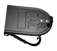 Quick Install Mailbox Door Replacement 6 1 4 Inch by 8 Inches Metal Cover for Outdoor Brick Mailboxes Weather Resistant Standard Mailbox Door