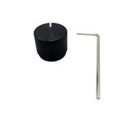 Quick-Install Metal Potentiometer Cap With Ventilation Holes Precise Sound Control & Build Guitar Potentiometer Knob