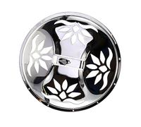 Quick-Install Perforated Guitar Cover Plate Rust-Proof Metal Resonator Hardware for Stage & Studio Durability Perforated Guitar Cover Plate