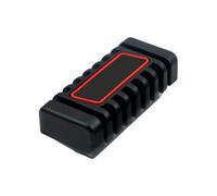 Quick Install Rubber Brake Pedal Protector Not Slip Treads Pattern Comfortable Foot Rest Quick Installation For BAJAJ Motorcycle Brake Pedal Rubber