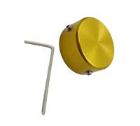 Quick Installation Guitar Pedal Knob Caps with 6 Colours Improve Grip Non-Slip Metal Structure for Repairing Guitar Effect Pedal Attachments