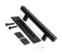 Quick Installation Square Pull Handle Strong Construction Tool Complimentary Arrange for Cabinet Division Doors Simple Barn Gate Hardware