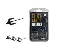 Quick Knot® Deluxe | Horse Mane Plaiting Clips | No Needle & Thread | Professional Show Plaits | Reusable | Black Standard