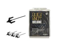 Quick Knot® Deluxe | Horse Mane Plaiting Clips | No Needle & Thread | Professional Show Plaits | Reusable | Black XL