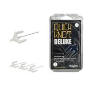 Quick Knot® Deluxe | Horse Mane Plaiting Clips | No Needle & Thread | Professional Show Plaits | Reusable | White standard