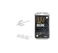 Quick Knot® Deluxe | Mane Clip for Braiding | Designed for Horses and Ponies | Reusable | 3 colors, 2 sizes (White, Standard)