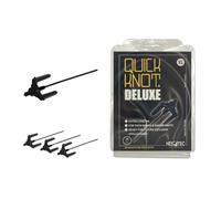 Quick Knot® Deluxe | Mane Clip for Braiding | Designed for Horses and Ponies | Reusable (XL, Black)