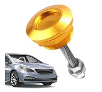 Quick Latch Pins - Quick Release Lock, Mini Latches | Small Aluminum Button-Type Locks with Stainless Steel Screws, Heat-Resistant Universal Car Accessories for Racing, Automotive Hoods