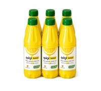 Quick Lemon Freshly Squeezed Lemon Juice, Not from Concentrate, No Added Water, KOSHER & HALAL Certified, Product of Spain, Ideal for Cooking, Baking, Salad Dressings, Marinades. (500ml, Pack Of 6)