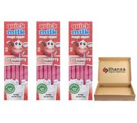 Quick Milk Magic Sipper Strawberry Flavour Straws 3 x 13 Pack - (Total 39 Straws)