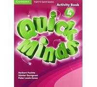 Quick Minds Level 4 Activity Book Spanish Edition