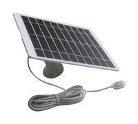 Quick Mount High Efficiency Monocrystalline Solar Panel for Security Cameras 5W 5V Output Outdoor Photovoltaic Panel