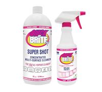 Quick 'n Brite Super Shot Liquid Cleaner, True All Purpose Cleaner, Concentrated, 32 oz