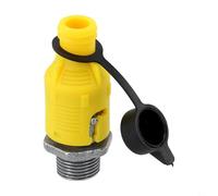 Quick Oil Drain Valve 125-508 For Craftsman For Cadet For Troy For Tecumseh Mowers, 3/8-18 NPT Zinc Alloy Easy Change Fit 181654 428287 751-10517A