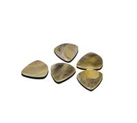 Quick Playing Guitar Picks Featuring Nonslip Glittering Guitar Plectrum Resin Texture Suitable for Rapid Strumming Professional Resin Plectrum