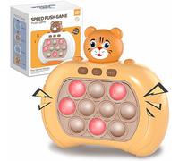 Quick Press Game Fidget Toys Pro for Kids Adults, Handheld Game Fast Puzzle Game Machine, Push Bubble Stress Toy, Relief Party Favors, for Boys