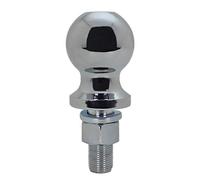 Quick Products QP-HB3007 2" Chrome Hitch Ball - 3/4" Diameter x 2" Long Shank - 3,500 lbs.