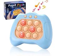 Quick Push Bubbles Console,Button Puzzle Pop Light Up,Decompression Advance Puzzle Machine,Sensory Fidget Toys for Autism,Hand-Eye Coordination Game