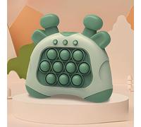 Quick Push Toy with Lights and POP-UP Patterns. Electronic Toy for Anxiety for Children and Adults. Fun Multiplayer Game for The Whole Family (Green)