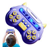 Quick Pushing Game Console, Handheld Console for Speed Dance Game, Dance Popping Fidget Educational Interactive Quick Pushing Toy for Lovers, Friends