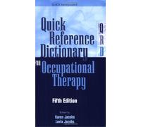 Quick Reference Dictionary for Occupational Therapy