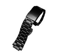 Quick release 24x16m Fit for Casio G-SHOCK GST-B200 strap gstb200 stainless steel watchband Folding buckle metal Men's band bracelet