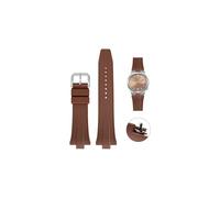 Quick Release 26mm FKM Rubber Band For Citizen Tsuyosa Watches, Replacement FKM Watch Band For Citizen Tsuyosa Watches (Brown, 26mm)